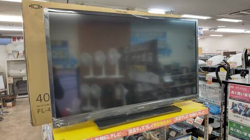 【⭐6ヶ月保証⭐】✨未使用品✨ 2019年製 FUNAI フナイ 40Ｖ型 液晶テレビ FL-40H1010 参考定価 ¥49,280 外付けHDD対応 Ｗチューナー♪
