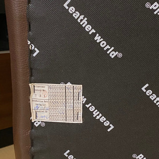 ■Leatherworld/レザーワールド■イタリア最高級■総革■モダン■3PW/3人掛けワイドソファ■36万