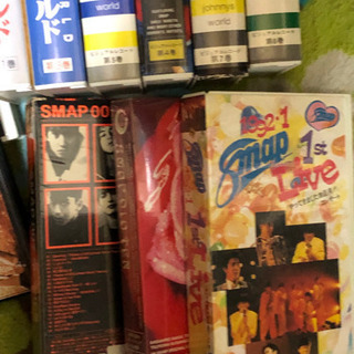 【終了】【VHSビデオ】SMAPのビデオテープ☆非売品アリ