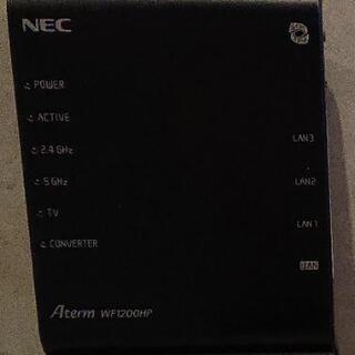 NEC Aterm WF1200HP Wi-Fiルータ