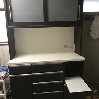 引き取り限定】キッチンカウンター キッチンボード140センチ大阪