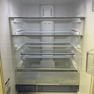 札幌発【美品】三菱 ノンフロン冷凍冷蔵庫 MR-B46Z-W2 455L 2016年 5