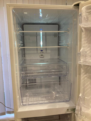 スピードスケート #KR122 SHARP 冷凍冷蔵庫　225L SJ-D23B-S 2016年製 冷蔵庫