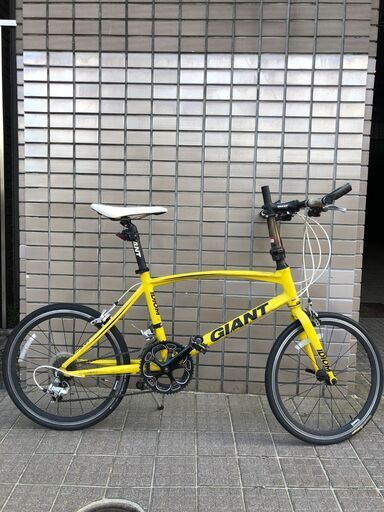 GIANT IDIOM 1 折りたたみ自転車　イエロー　小径スポーツ