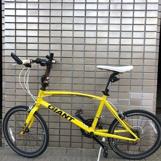 GIANT IDIOM 1 折りたたみ自転車　イエロー　小径スポーツ
