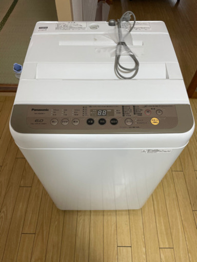 Panasonic 全自動電気洗濯機　6.0kg 2018年製　 NA-F60PB11