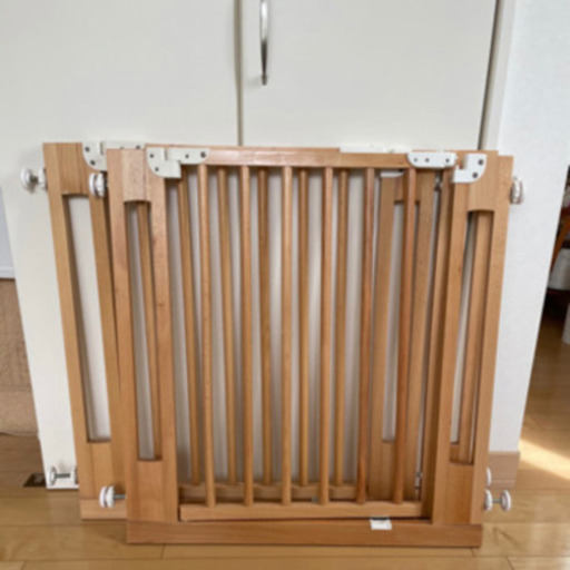 ベビーゲート2個セットナチュラルおしゃれ Chikuwan 泉中央の家具の中古あげます 譲ります ジモティーで不用品の処分
