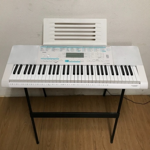 ①即日受渡❣️ 3年前購入 CASIO電子キーボード、スマホ連携・新曲12000円