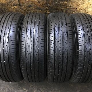 DUNLOP ENASAVE EC203 205/65R16 16インチ 夏タイヤ 4本 2016年製 バリ溝 ミニクロスオーバー カムリ等　(MTB76) クレジットカード QR決済可能