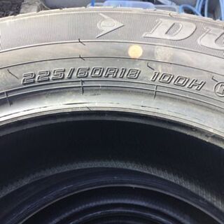 バリ溝2019年製ダンロップ DUNLOP GRANDTREK PT30 225/60R18 18インチ 