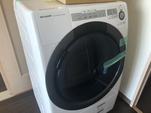 4/16まで限定【美品】シャープES-S7C｜小型ドラム式洗濯乾燥機・60cmコンパクト洗濯機