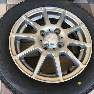 バリ山】155/65R14 ブリヂストン ブリザック VRX 2020年製