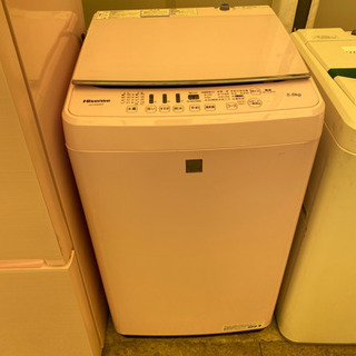 HS94⭐️説明文必読‼️ピンク美品✨Hisense 5.5㎏洗濯機　2018年製 Amazon.co.jp: Hisense HW-K55E Fully Automatic Washing