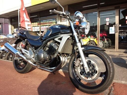 NO.3741　バリオス－２（ＢＡＬＩＵＳ－Ⅱ）　水冷４サイクル１６バルブ４気筒２５０ｃｃ　ブラック　☆彡
