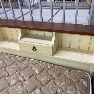 【愛品館 江戸川店】ドリームベッド　シングルベッド　ID:153-017420-007　　配送可 　代引き配送可（代引きの場合は現金のみのお取り扱になります