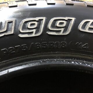 BF Goodrich Rugged Trail T/A P275/65R18 18インチ 夏タイヤ 4本 ホワイトレター　(MTL35) クレジットカード QR決済可能