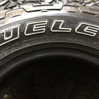 タイヤ、ホイール BS DUELER M/T 674 LT215/75R15 15インチ 夏タイヤ 4 