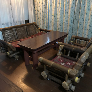 籐家具　セット