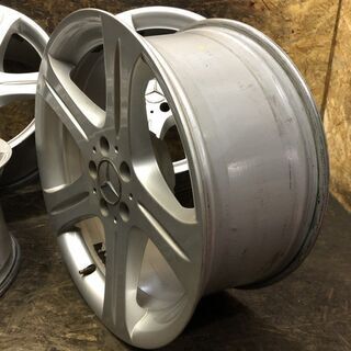ベンツ W219 CLS 純正ホイール 18インチ 4本 8.5J5HPCD112+28 x2 8.5J5HPCD112+18 x2 (VHD154) クレジットカード QR決済可能