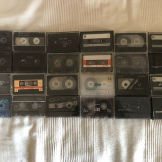 中古カセットテープ　24本