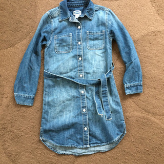 130 OLD NAVY デニムチュニックシャツ