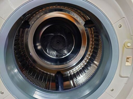 シャープ ES-A200-WL [ドラム式プラズマクラスター洗濯乾燥機（洗濯9.0kg 乾燥6.0kg） 左開き ホワイト系] 2014年製 SHARP 洗濯機 店頭引取大歓迎♪ R3189)