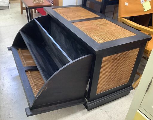 アジアンシューズボックス ロータイプ【ユーズドユーズ名古屋天白店】 J707 - 玄関収納