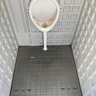 仮設トイレ 小便用 2.5×1.6×0.85