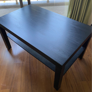 【無料】IKEA　コーヒーテーブル　黒