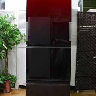 hシャープ SJ-GW35F-R [プラズマクラスター冷蔵庫 （350L・どっちも 