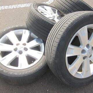 デリカD5 純正ホイール タイヤ225/55R18 北海道