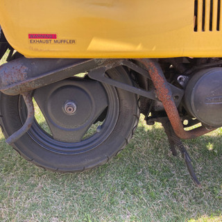 モトコンポ（黄）57cc二種（不動車） モトコンポ（黄）57cc二種（不動車）