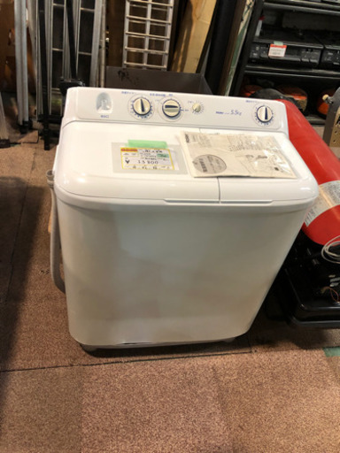⭐︎中古品　2槽式洗濯機　Haier 5.5kg