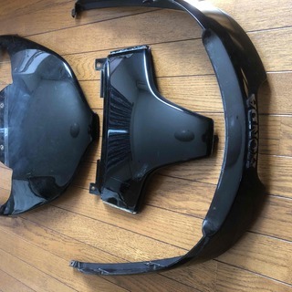 （値下）フォルツァＺ　ＭＦ０８外装パーツ一式（フロントカスタムパーツ含む）