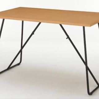 無印良品　折りたたみテーブル　幅120cm オーク材