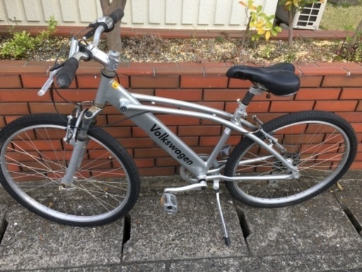 値下げ(chariyoshy 出品)Volkswagen26インチ　シルバー