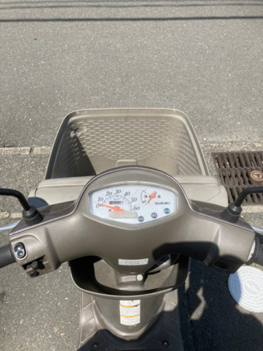 スズキ レッツ4 バスケット 自賠責保険R3/9/25まで