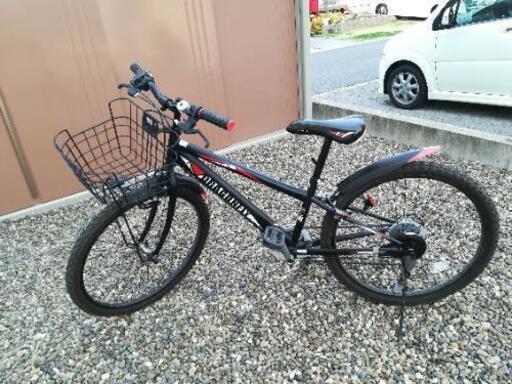24inch男の子用自転車　6段変速