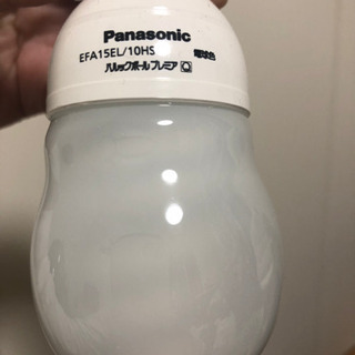 電球形蛍光灯　60W EFA15EL Panasonic パルッ...