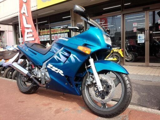 NO.3750　ＺＺＲ２５０　水冷４サイクル８バルブ２気筒２５０ｃｃエンジン　オーシャンブルー　☆彡