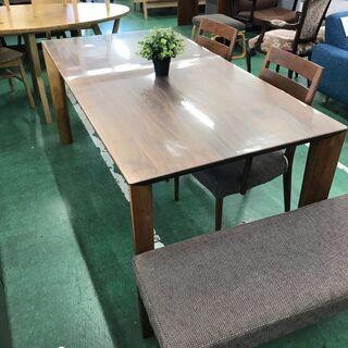 家具ならトレファク吉川店！！　karimoku(カリモク) ベンチダイニング4点セット