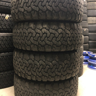 【ネット決済・配送可】275/65R17ホイール付き4本セット格...