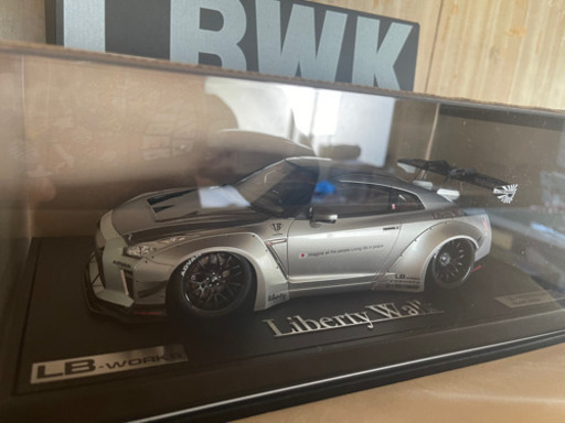 LBWK リバティーウォーク　1/18 GT-R Type1.5 Silver 限定5台シリアルNo5 LBWK リバティーウォーク 1/18 GT-R Type1.5 Silver 限定5台シリアルNo5