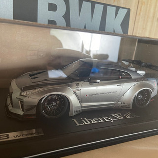 LBWK リバティーウォーク 1/18 GT-R Type1.5 Silver 限定5台シリアルNo5