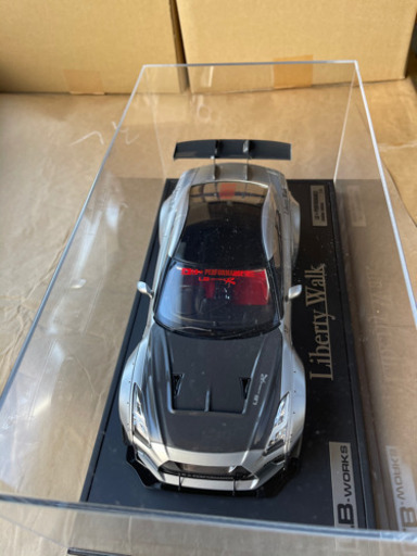 LBWK リバティーウォーク 1/18 GT-R Type1.5 Silver 限定5台シリアルNo5