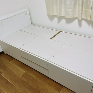 ニトリ　収納ベッド