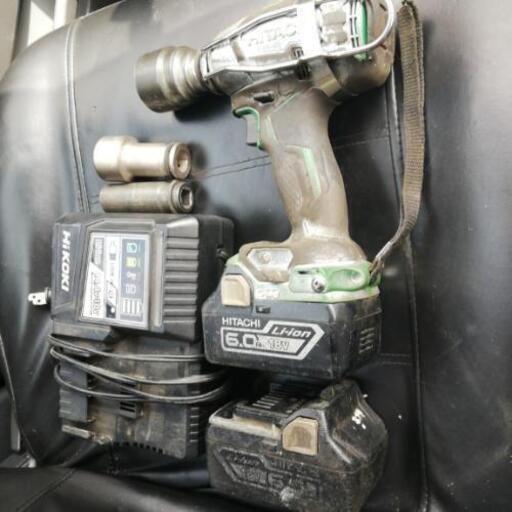値下げ 日立工機 HITACHI インパクトレンチ HIKOKI WR18DBDL2②
