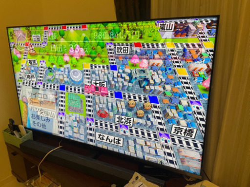 65インチ！　TCL 65X10 引越して部屋のサイズに合わなくて。