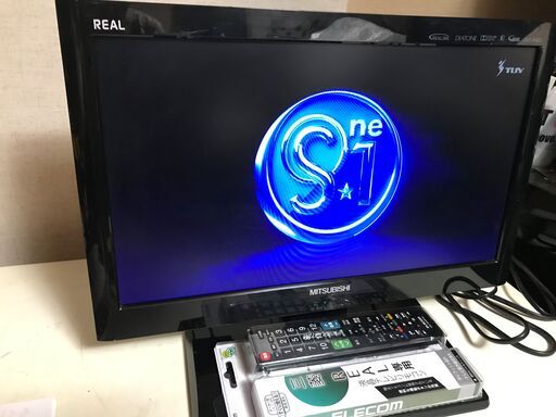 プライスダウン【☆美品】デジタルハイビジョン液晶テレビ 19型 MISUBISHI 管理番号No37 (送料無料) - 液晶テレビ
