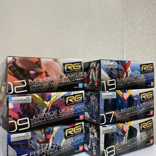 ガンプラ RG ６個セット